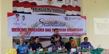 Dibuka Bupati, Pemkab Pringsewu Sosialisasikan Ideologi Pancasila & Wawasan Kebangsaan 