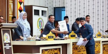 Bupati Pringsewu Sampaikan Ranperda Pertanggungjawaban Pelaksanaan APBD 2O25