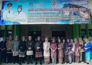 Pemkab Pringsewu Gelar Upacara Peringatan Hari Keluarga Nasional 2026