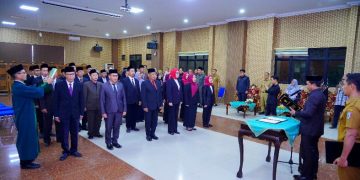 Bupati Pringsewu Lantik 36 Pejabat, Berikut Daftarnya