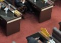 Anggota DPRD Pringsewu Tampil Kurang Sopan Saat Pidato Presiden Berlangsung