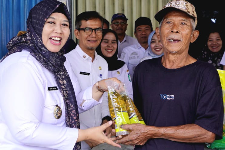 Kendalikan Inflasi, Wabup Pringsewu Buka Gerakan Penetrasi Pasar Di Gadingrejo
