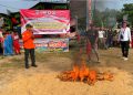 Tindaklanjuti SE Bupati Pringsewu, Destana Kresnomulyo Barat Gelar Pelatihan Penanganan Karhutla