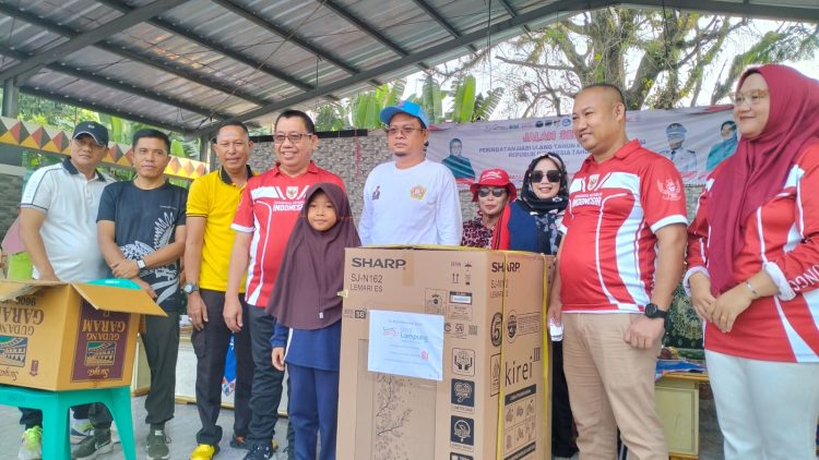Jalan Sehat HUT ke-81 RI di Kota Agung Diikuti Ribuan Warga, Dirangkai Pengumuman Pemenang Karnaval