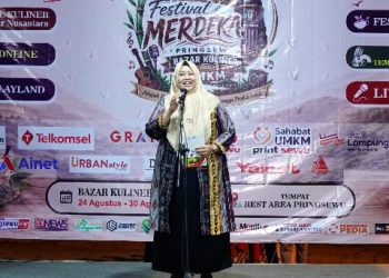 Wabup Pringsewu Buka Festival Merdeka 2026