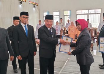 Bupati Tanggamus Lantik 78 Pejabat, Tekankan Integritas dan Budaya Kerja “Jalan Lurus”