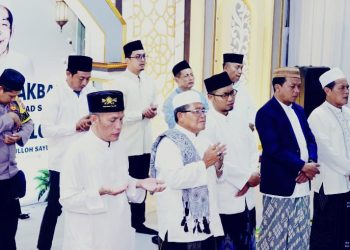 Bupati Pringsewu Hadiri Peringatan Maulid Nabi & Haul KH. Abdullah Sayuti