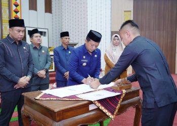 Nota Kesepakatan Perubahan KUA-PPAS Kabupaten Pringsewu Tahun 2026 Ditandatangani 