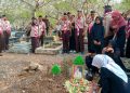 Wabup Pringsewu Pimpin Upacara Pemakaman Mami Fitri 