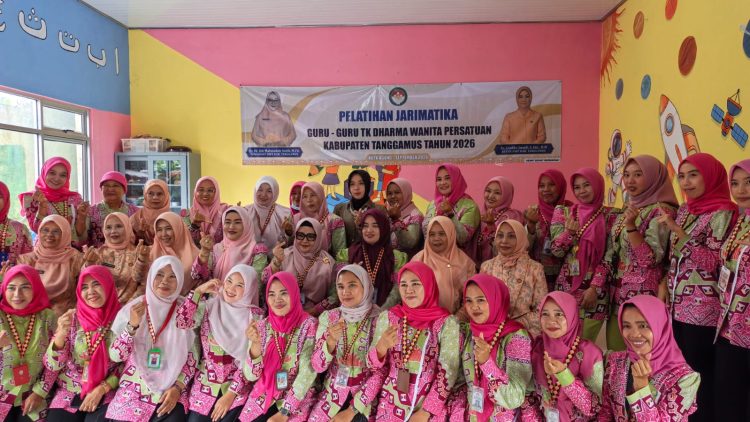 DWP Tanggamus Gelar Pelatihan Jarimatika, Dorong Guru TK Tingkatkan Kreativitas Pembelajaran Anak