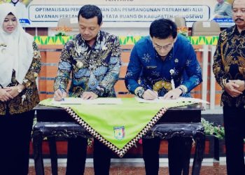 Pemkab & Kantah Pringsewu Jalin Kerjasama Penguatan Sinergi Pelayanan Pertanahan & Tata Ruang