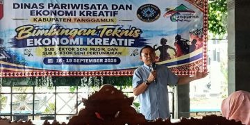 Bimtek Ekonomi Kreatif Tanggamus Ditutup, Marhasan Samba Dorong Kolaborasi dan Keberlanjutan