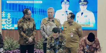 Pemkab Pringsewu & Pemkot Tangerang Selatan Jalin Kerjasama Replikasi SISGITA 