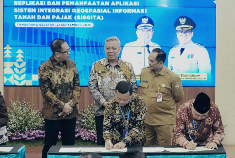 Pemkab Pringsewu & Pemkot Tangerang Selatan Jalin Kerjasama Replikasi SISGITA