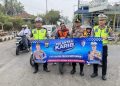 Beri Rasa Aman Warga di Jam Sibuk, Polres Way Kanan Intensifkan Strong Point Pagi