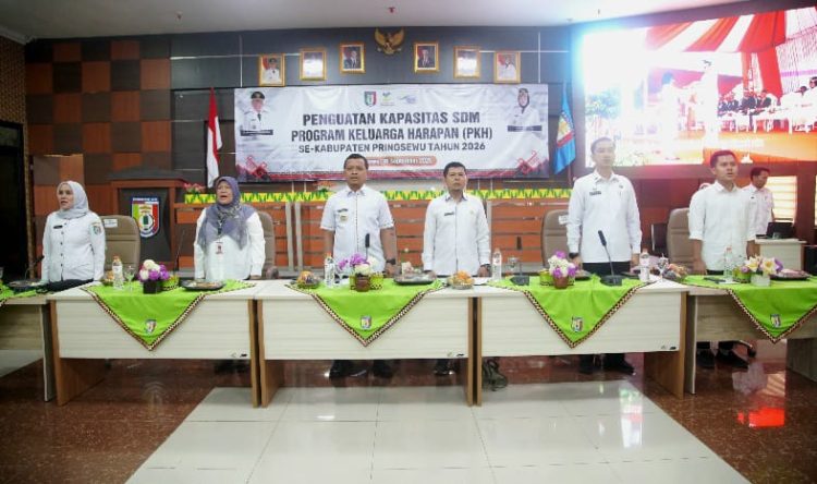 Pendamping PKH se-Kabupaten Pringsewu Ikuti Penguatan Kapasitas SDM 