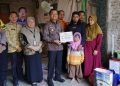 Bupati Pringsewu Serahkan Bantuan Korban Tenggelam Bendung Widara Payung