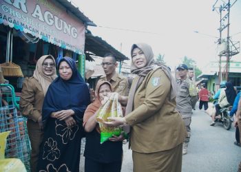 Upaya Kendalikan Laju Inflasi, Pemkab Lakukan Penetrasi Di Pasar Induk Pringsewu