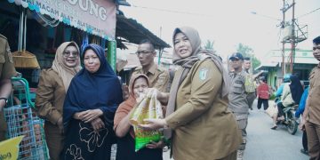 Upaya Kendalikan Laju Inflasi, Pemkab Lakukan Penetrasi Di Pasar Induk Pringsewu