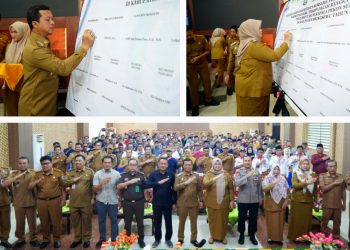 Calon Kapekon Se-Kabupaten Pringsewu Komitmen Sukseskan Pemilihan Kepala Pekon Serentak 2026