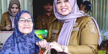 Masyarakat Gadingrejo Antusias Gerakan Serentak Penetrasi Pasar 