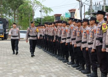 Amankan Pilkakon Serentak 2026, Polres Pringsewu Kerahkan 291 Personel, Gandeng TNI hingga Linmas